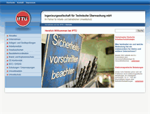 Tablet Screenshot of iftue.de